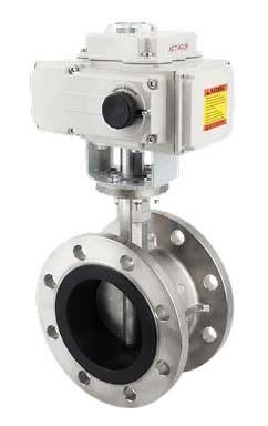 Electric Modulating Flanged Butterfly Valve