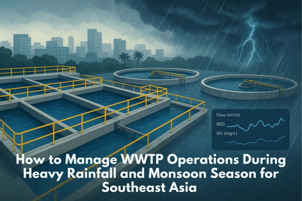How to Manage WWTP Operations During Heavy Rainfall and Monsoon Season for Southeast Asia